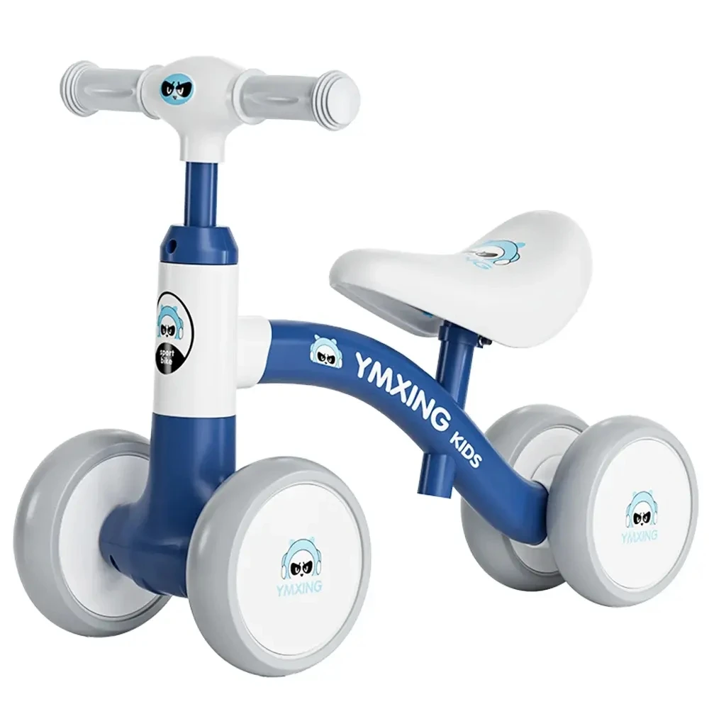 Factory wholesale high quality kids balance bike for toddlers adjustable children 4 wheels balance bike for 2-6 year old