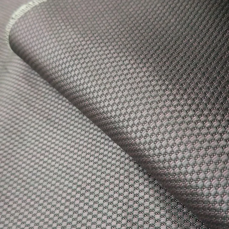 Non-woven Smooth Soft Feel 100% Polyester Jacquard Mattress Fabric Waffle Fabric For Mattresses