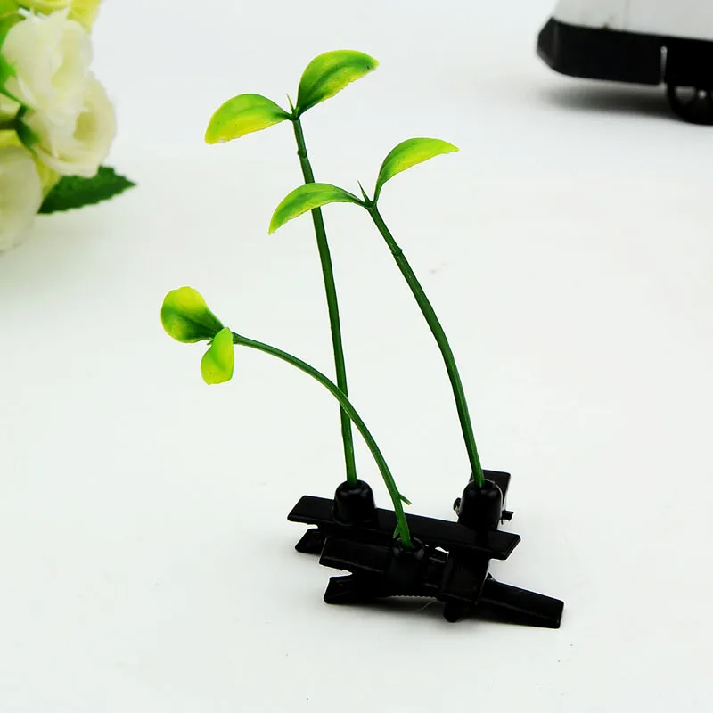 Selling Cute Cheapest Travel Creative Cute Soybean Grass Flower Plant hair clip For Women