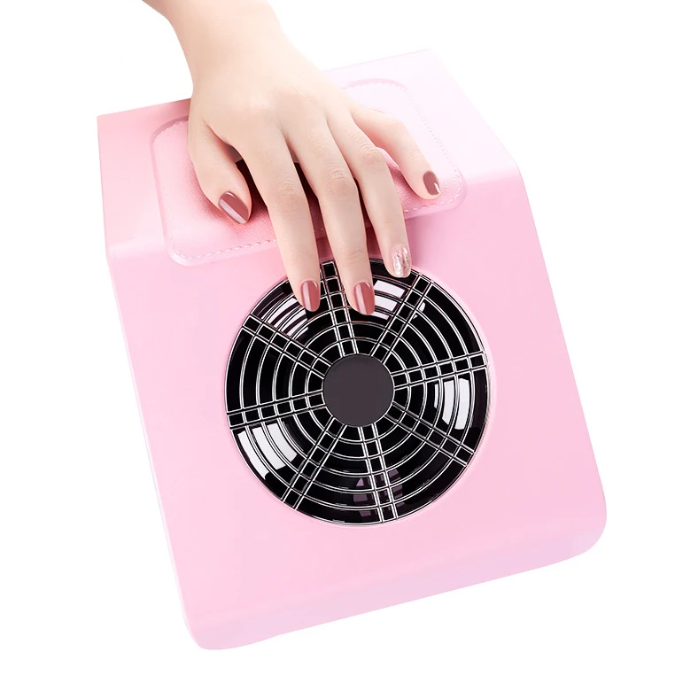 Professional Manicure Cleaner Tool Rechargeable Powerful Nail Dust Collector Vaccum for Nail Salon