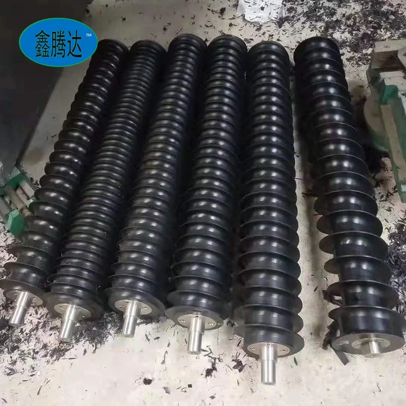 CNC machining feed plastic screw auger for filling machine