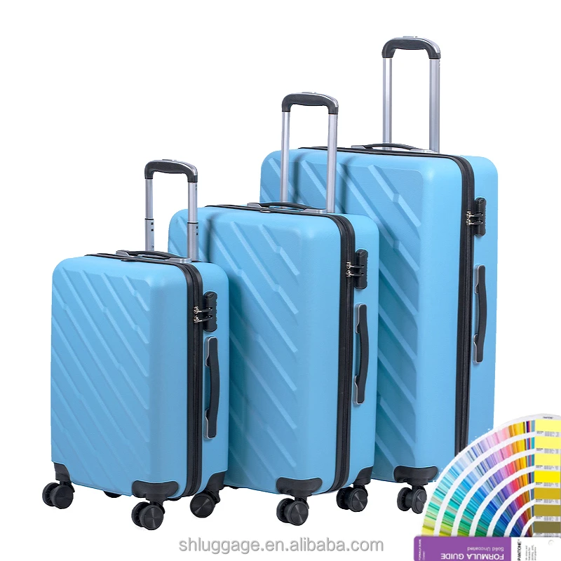  2021 Latest scheme ABS PC traveling bag Set of 12