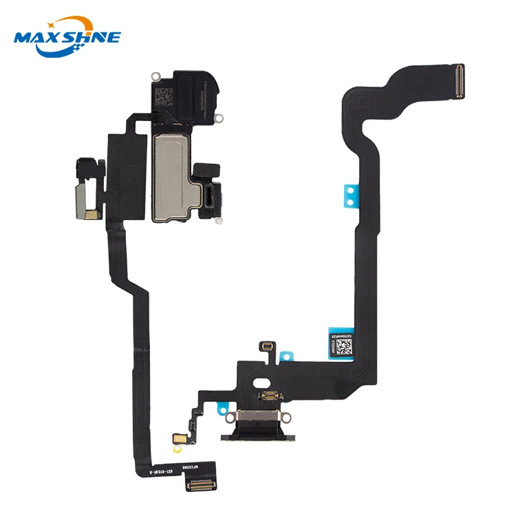 Dual Sim Card Reader Sim Card Tray Slot Holder For iPhone X Flex