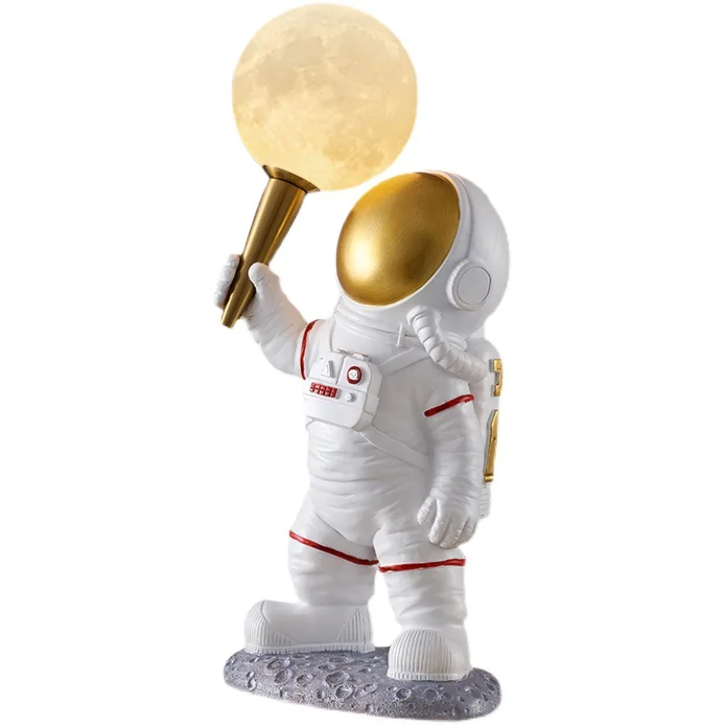 New Modern Nordic polyresin led table lamps luxury for home hotel decor decorative bed side light