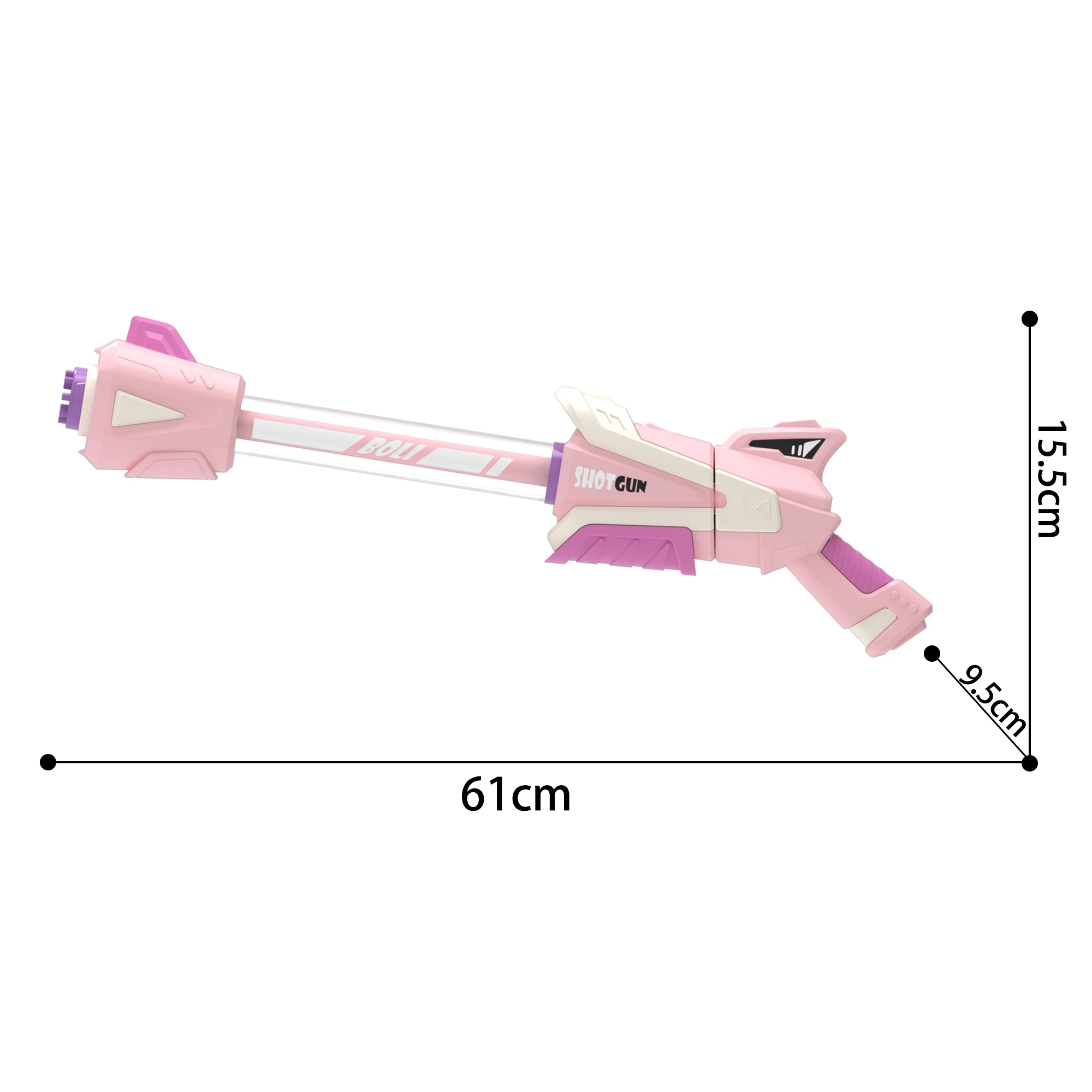 XST  Outdoor Beach Swimming Pool Game Summer Party Favor Power Large 26 Holes Stream Water Blaster Long Water Gun