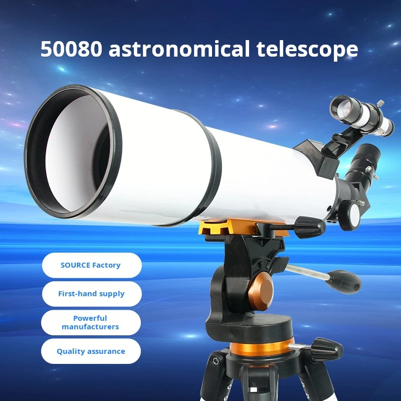 50080 Astronomical Telescope, Large Aperture, High Power HD Astronomical Telescope, Stargazing Moon Adult Telescope