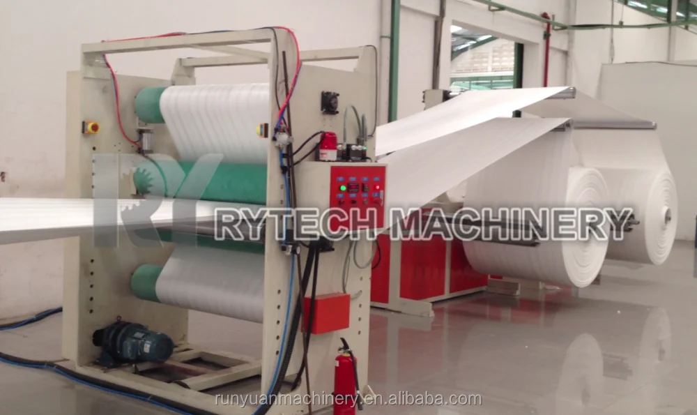 RY-FP 100/130 Plastic PS Foam Sheet Extruder Machine eps sheet extrusion