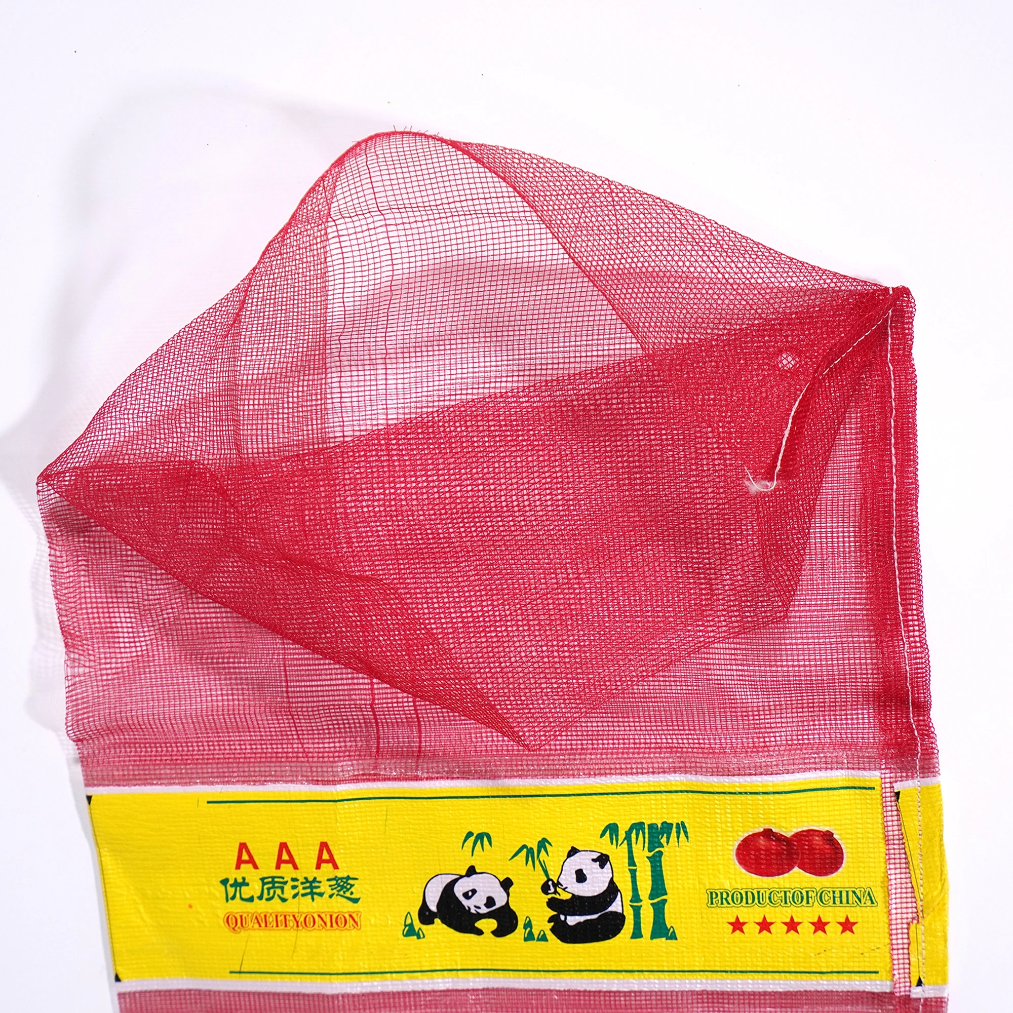 Red vegetables Mesh Bag for onion/potatoes