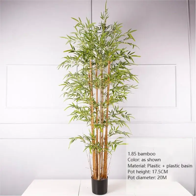 china wholesale High Quality Manufacturers Hot Sale Home Decor Simulation Plastic Plant Artificial Bamboo Plants