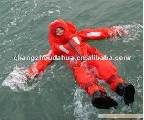 SOLAS certificate DFB-I Thermal Keeping Suit PVC foam Immersion Suit