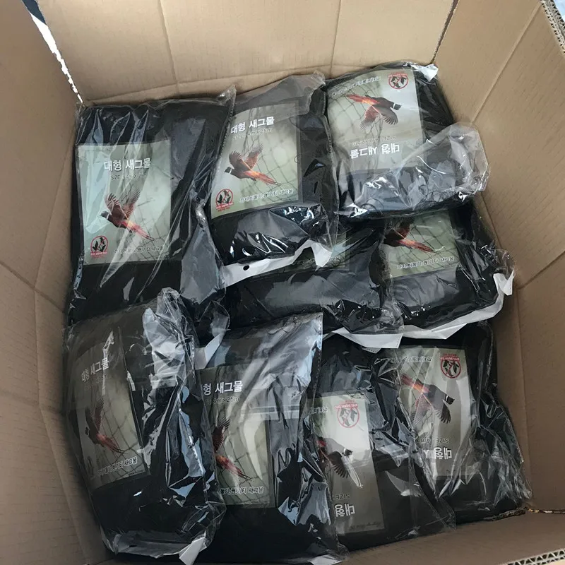 Nylon monofilament bird mist net to hunt birds 150D 210D nylon catch bird netting