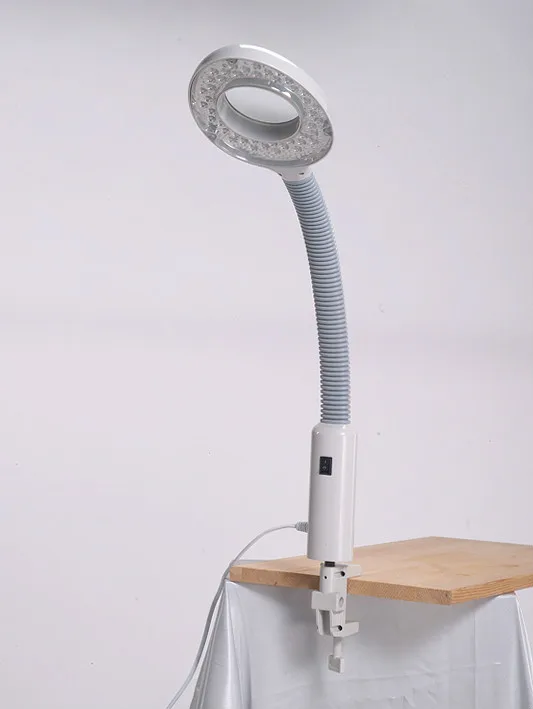 Самая популярная напольная Светодиодная лампа 2020 с увеличительным стеклом для нейл-арта наращивания ресниц салона красоты увеличительная лампа