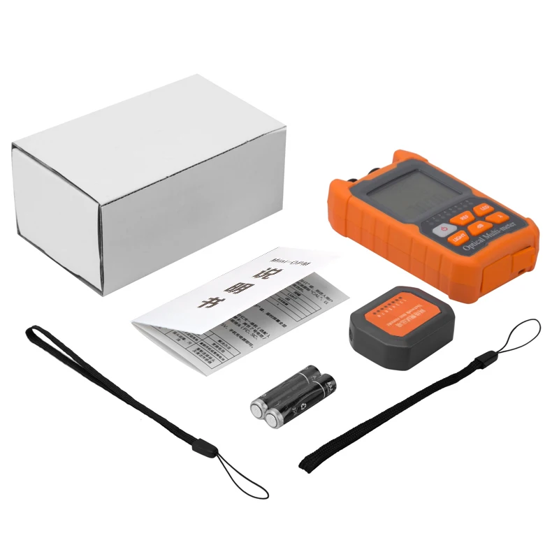 Palm portable 3 in 1 Optical Power Meter OPM Visual Fault Locator Red Light Laser Pen RJ45 Ethernet Cable Tracer Tester