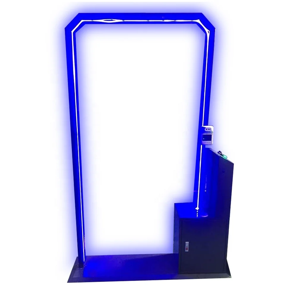 Walk Through Disinfection Full Body Door Frame Fog Spray Tunnel Machine