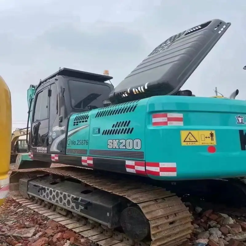 Экскаватор б/у kobelco SK200-8 SK200 210-8 KOBELCO SK140 SK210 оригинальный японский мини-экскаватор SK60