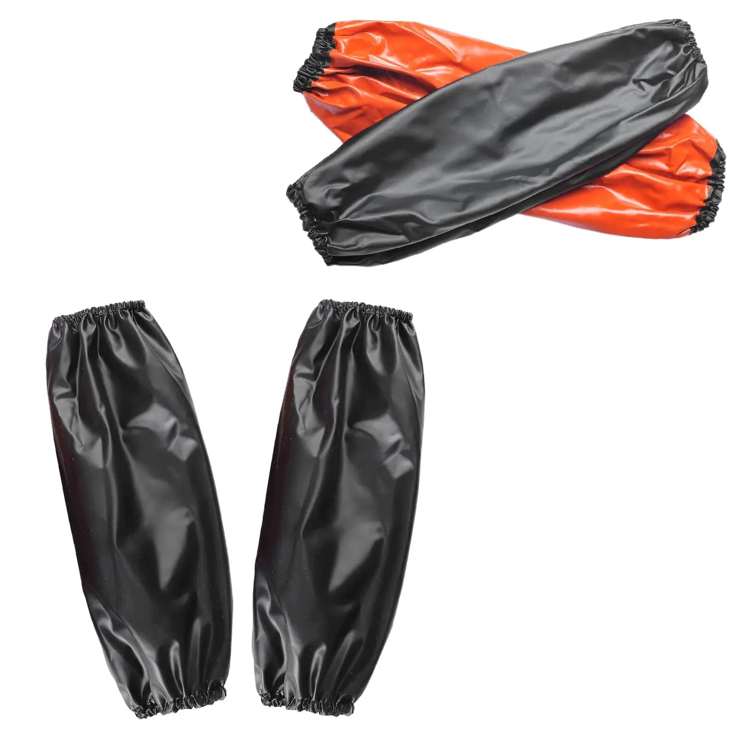 PVC Arm Sleeves Covers, Waterproof Oilproof Sleeves Protector, Protective Arm Oversleeve with Elastic Cuffs