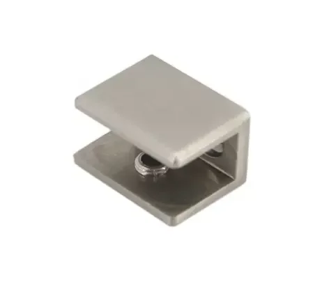 Gass corner holder mirror mounting shelf clips bathroom glass clamp