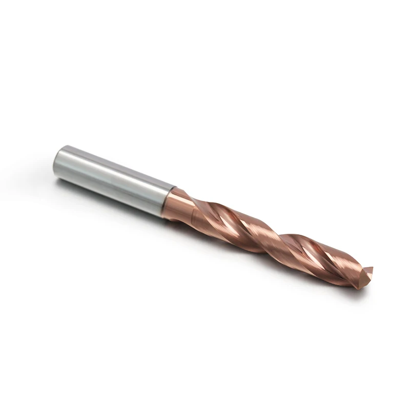 BKXE Customized Bronze Twist Drill CNC Solid Carbide Drill Bit For Perforating,Drilling Hole
