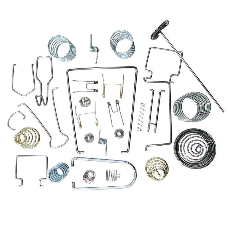 Costom Plastic Alloy Small Aluminum Carbon Rubber Compress Brass Springs for Cars Stainless Cabinet Wire Custom Brass Springs