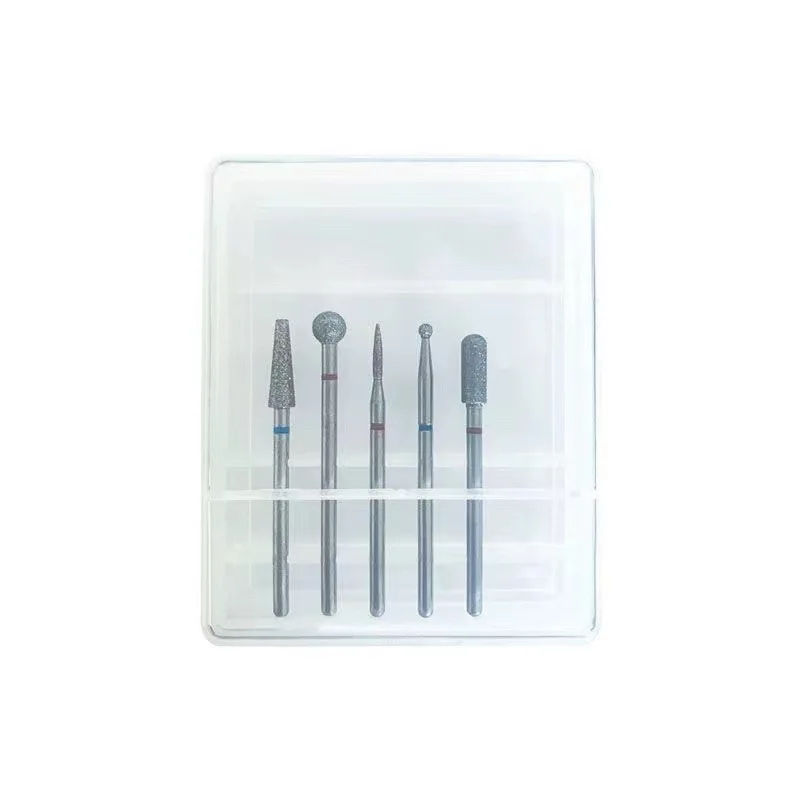 Manicure Carbide Ceramic Nail Drill Bit Set Tapered Drills Milling Cutter High Quality Urbuti Portable Nail Drill Machine ROHS