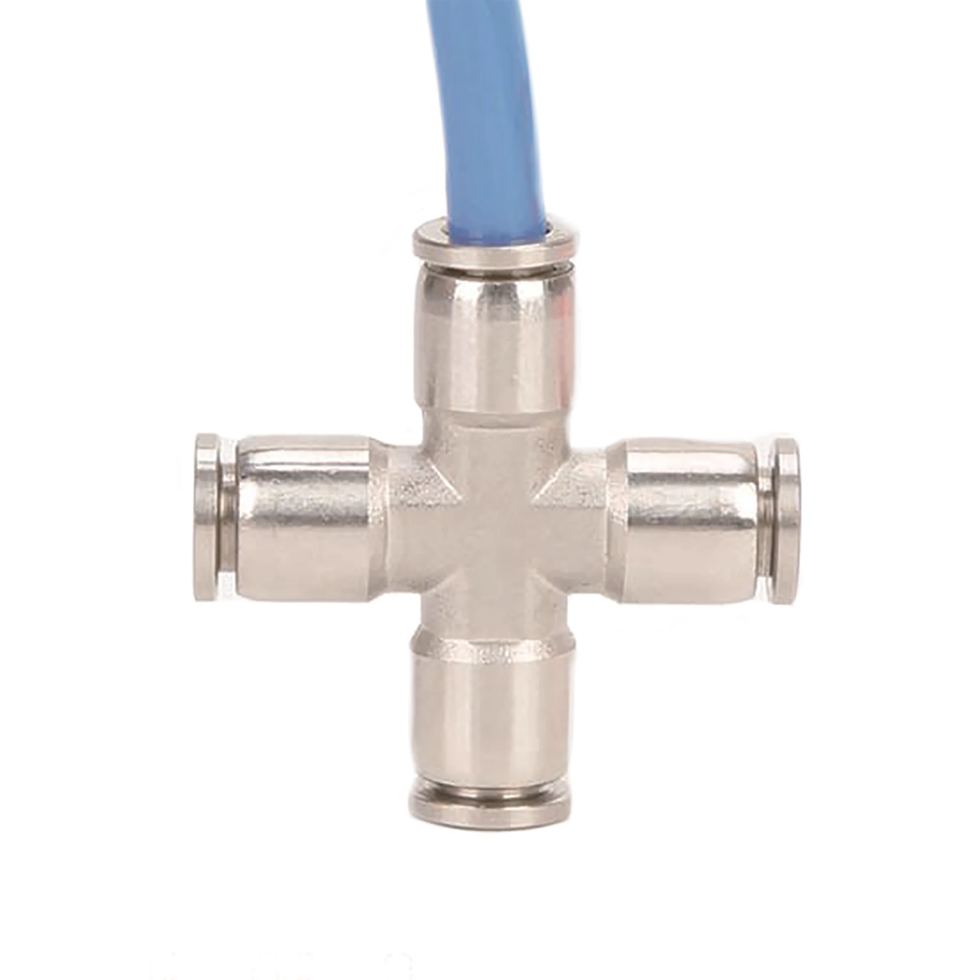 Nickel Plated Copper Metal Connector 6/8/10/12/14/16mm Pneumatic Air Hose Fitting Quick Plug Coupling