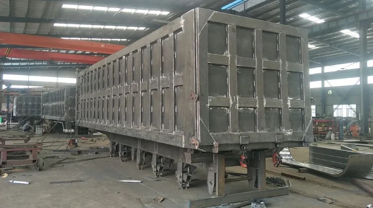  Ченда бренд 5 Ось 6 оси 45cbm прицеп с передним поднимаясь 80ton 100ton самосвала полуприцеп для
