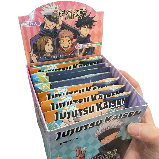 8 шт. аниме поток кулон синий замок Jujutsu Kaisen Miku фигурка из зыбучих песков Слепая Коробка