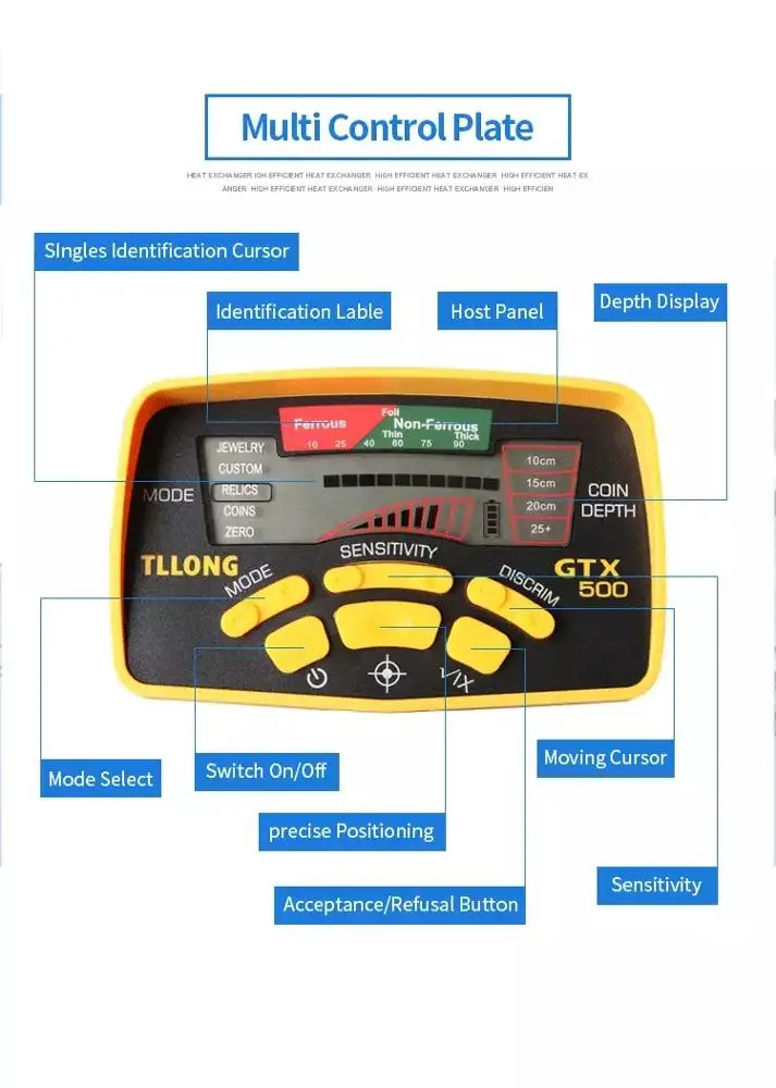 +8615918834937 deep 2m metal detector is waterproof and used for underground gold and silver detection and accurate positioning.