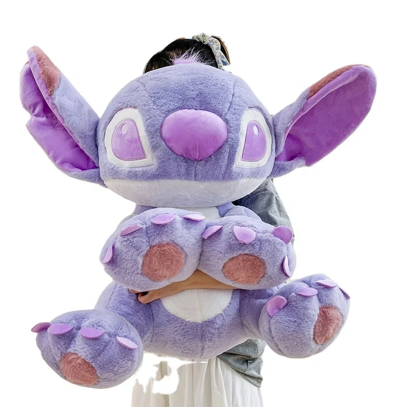 Wholesale Purple Stitch Plush Toys Cartoon Animation Stitch Plush Dolls Suitable for Children and Girlfriends As Gifts
