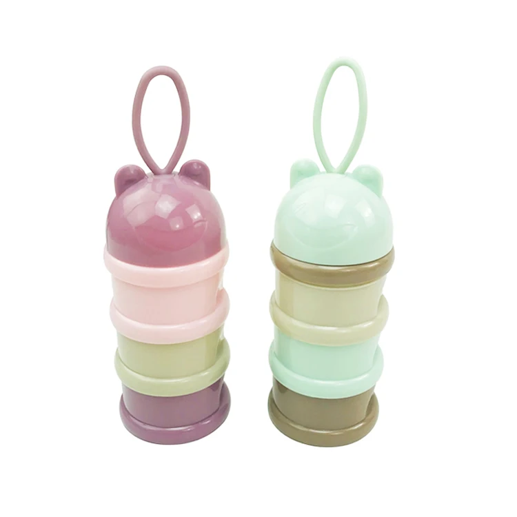 Three-layer Baby Milk  Powder Dispenser Container
