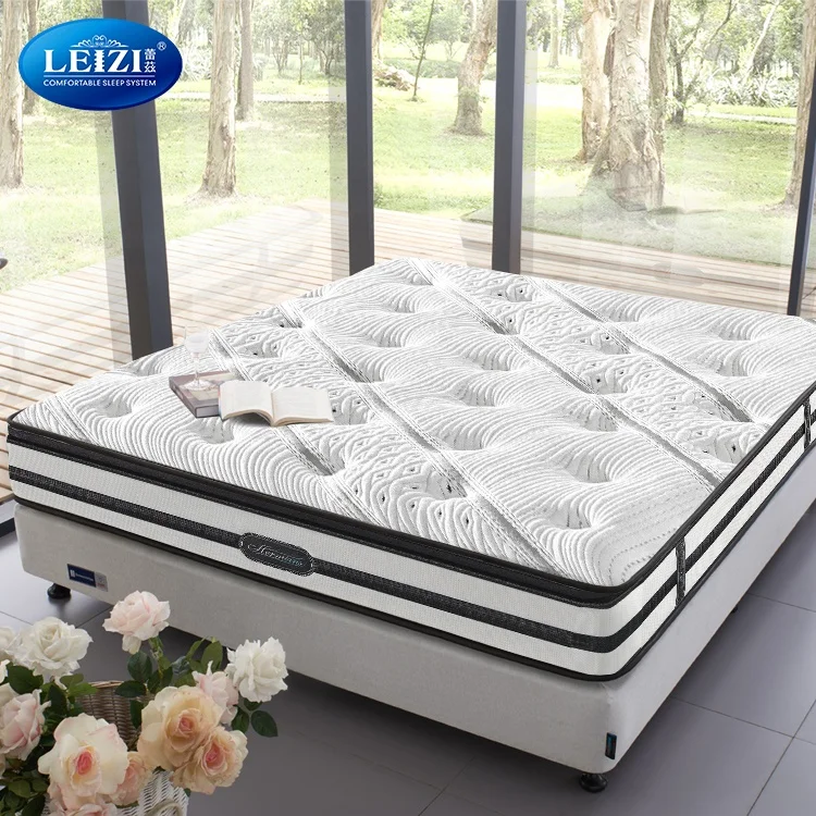 Sleepwell Health Care Gel Memory Foam King Size Pocket Spring Bed Mattress