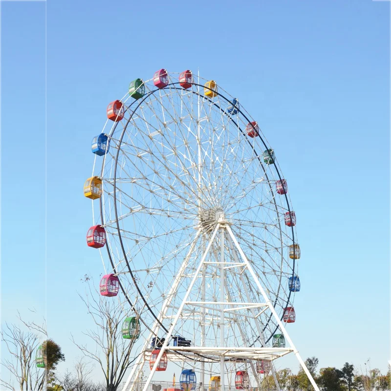 Mid-sized Outdoor Amusement Park Ride 42m Ferris Wheel