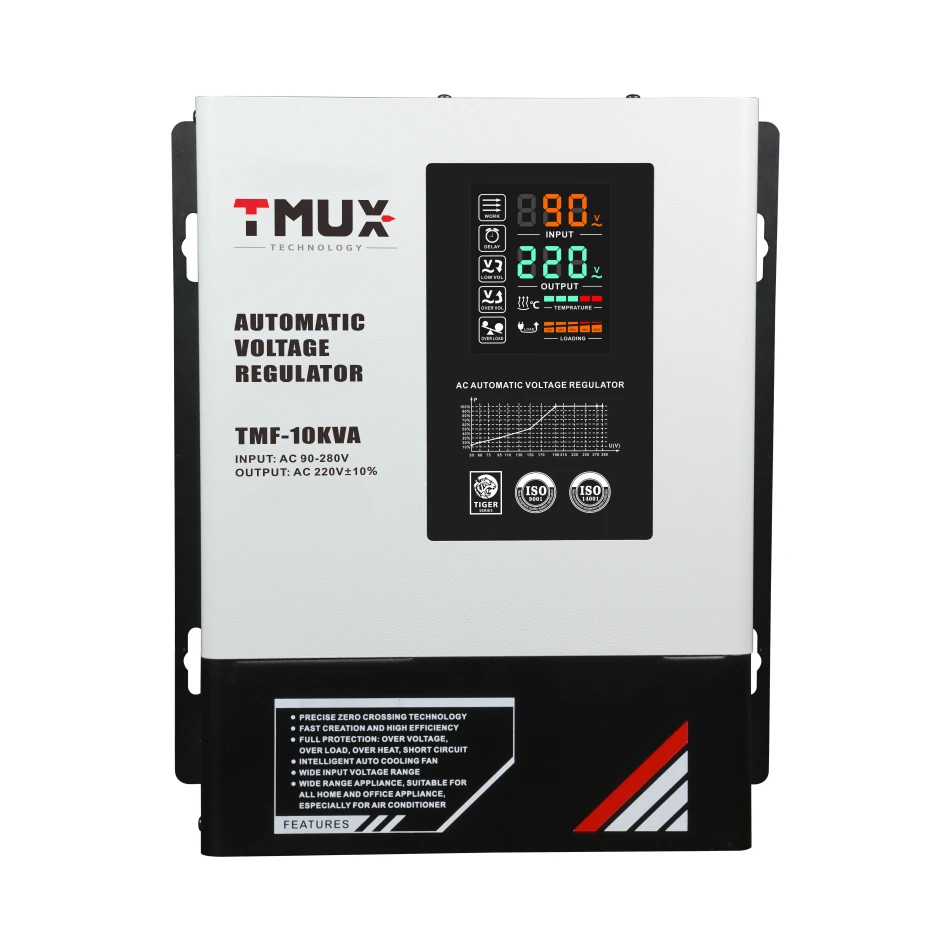 TMF-8KVA fashion design max 20KVA  LED display automatic voltage regulator stabilizers