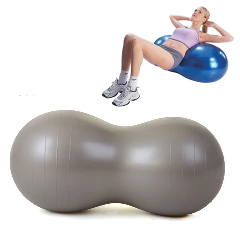 
Inflatable PVC Anti Burst Gym Exercise Peanut Yoga Ball 