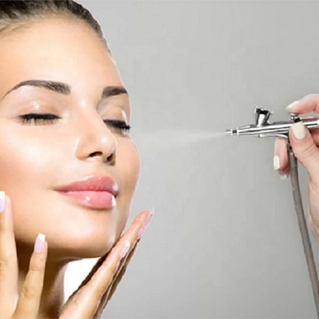 Rose Gold Best Color Option For Makeup Device Used For Face Make-up And Nail Painting