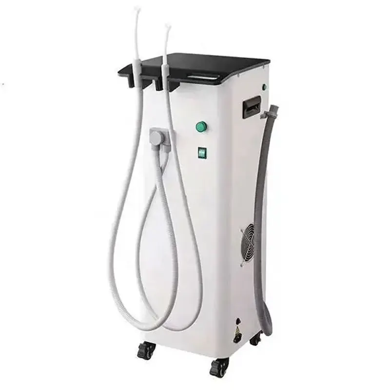 Dental Portable Suction Machine/Dental Equipment Mobile Dental Cabinet Unit With Compressor