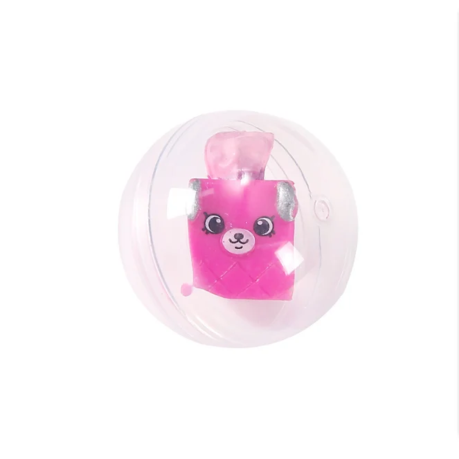 28 mm Fully Transparent Mini Vending Machine Capsule Toys for Gashapon Vending Machine with Kawaii Cute Toys