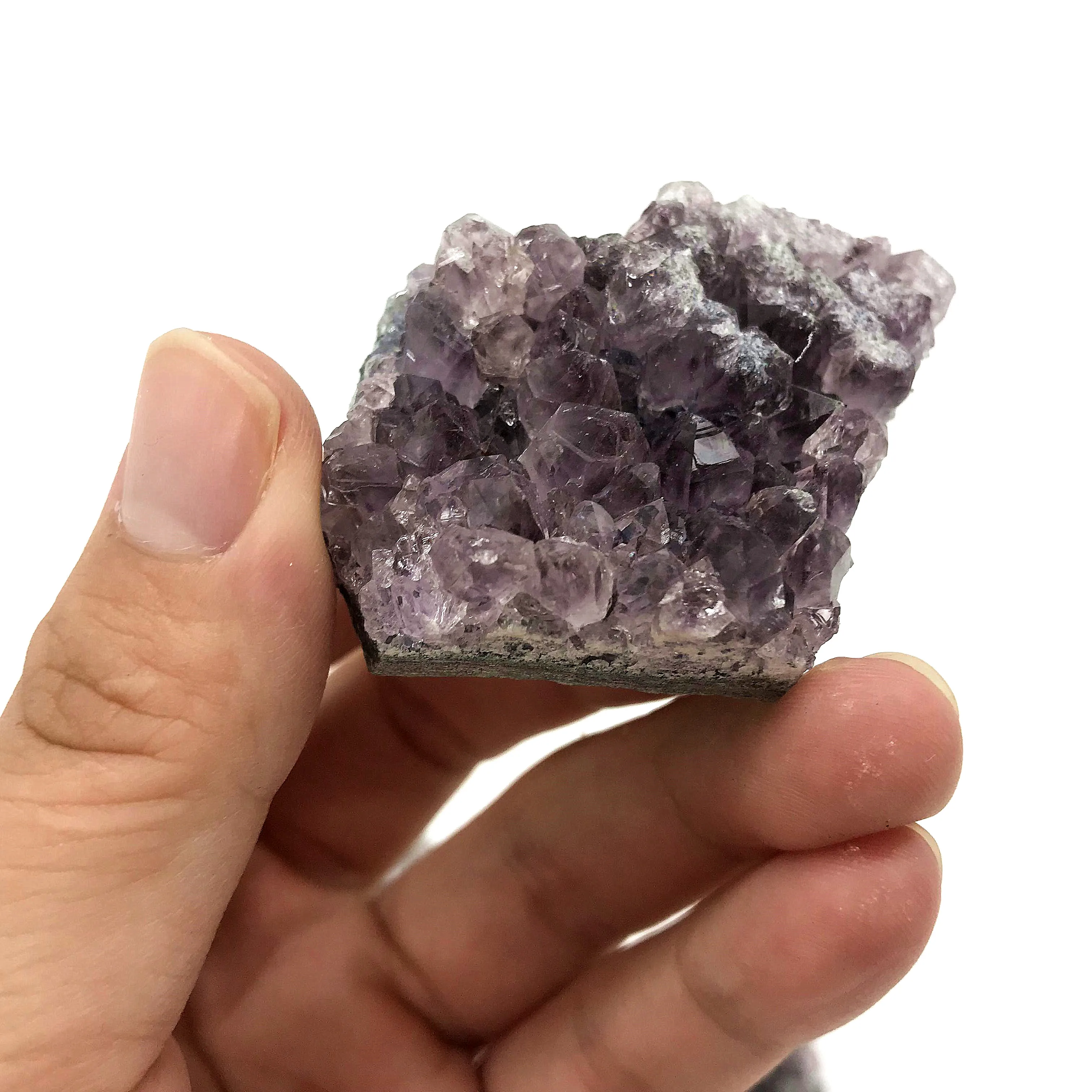 Wholesale high quality natural amethyst quartz cluster purple quartz crystal geode stone