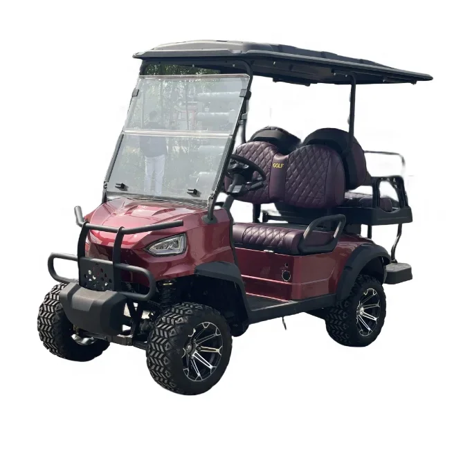 QIFAN Electric Lifted Golf Cart with Battery 2 4 6 Seater 4x4 Off Road OEM