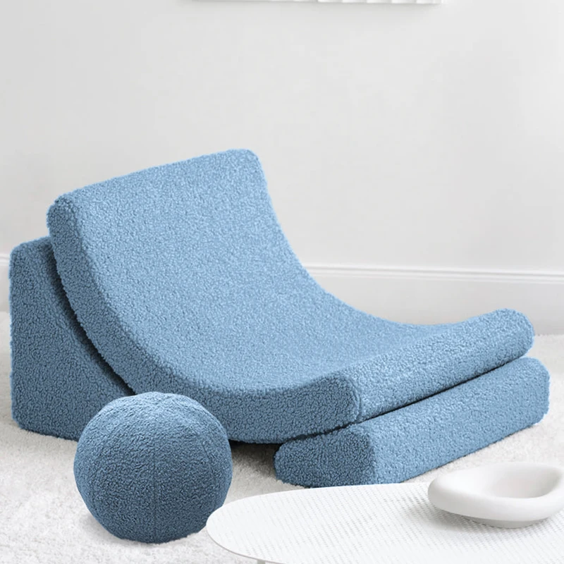 Customized Comfortable Kids Play Sofa Toddler Foam Combination Baby Sofa Set Safety Soft Mini Kids Play Sofa For Reclining