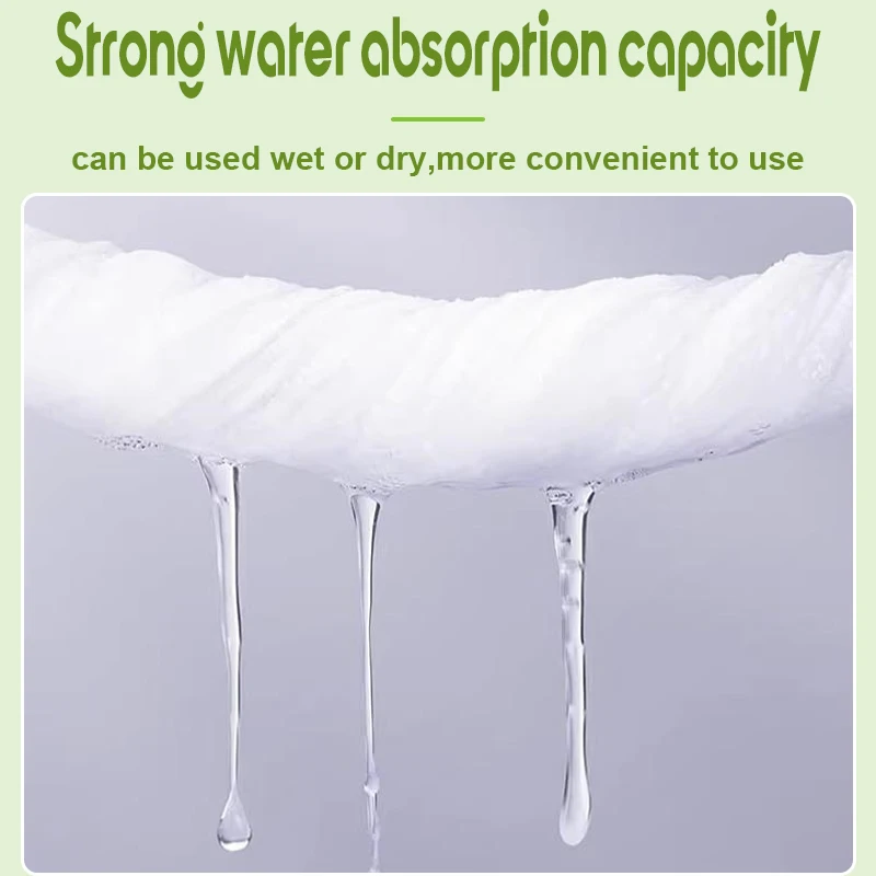100% Biodegradable Bamboo Disposable Cloth Diaper Liners 19x28cm Flushable Nappy Liners Roll 100 Sheets Per Roll