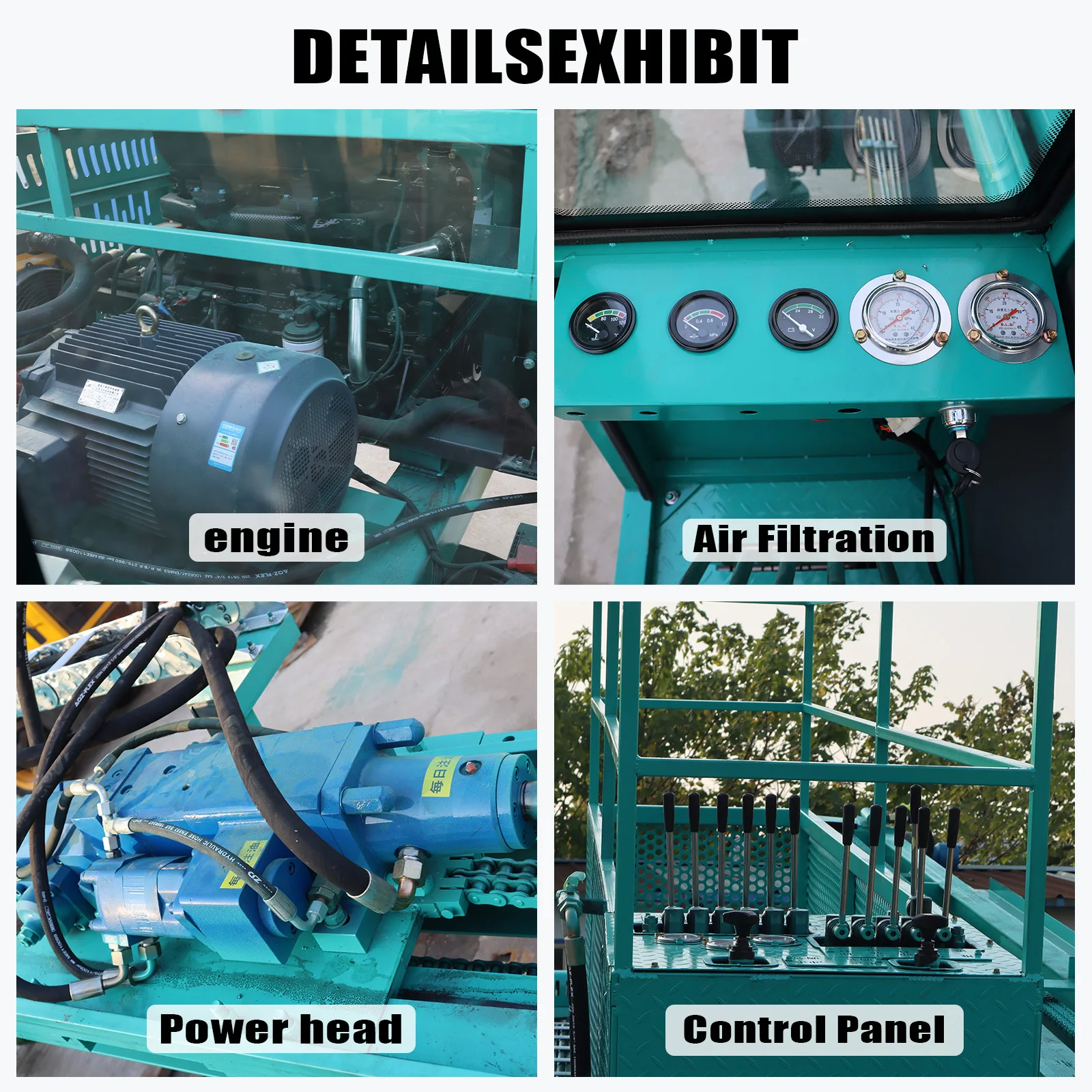 Pneumatic drilling machine Tunnel Drilling Rig Underground Tunnel Drill Rig for Sale