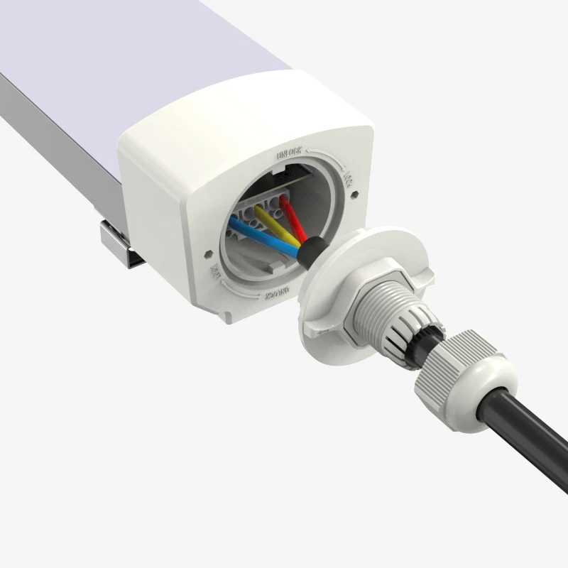 IP67 4 фута 8 футов затемняющий светодиодный светильник