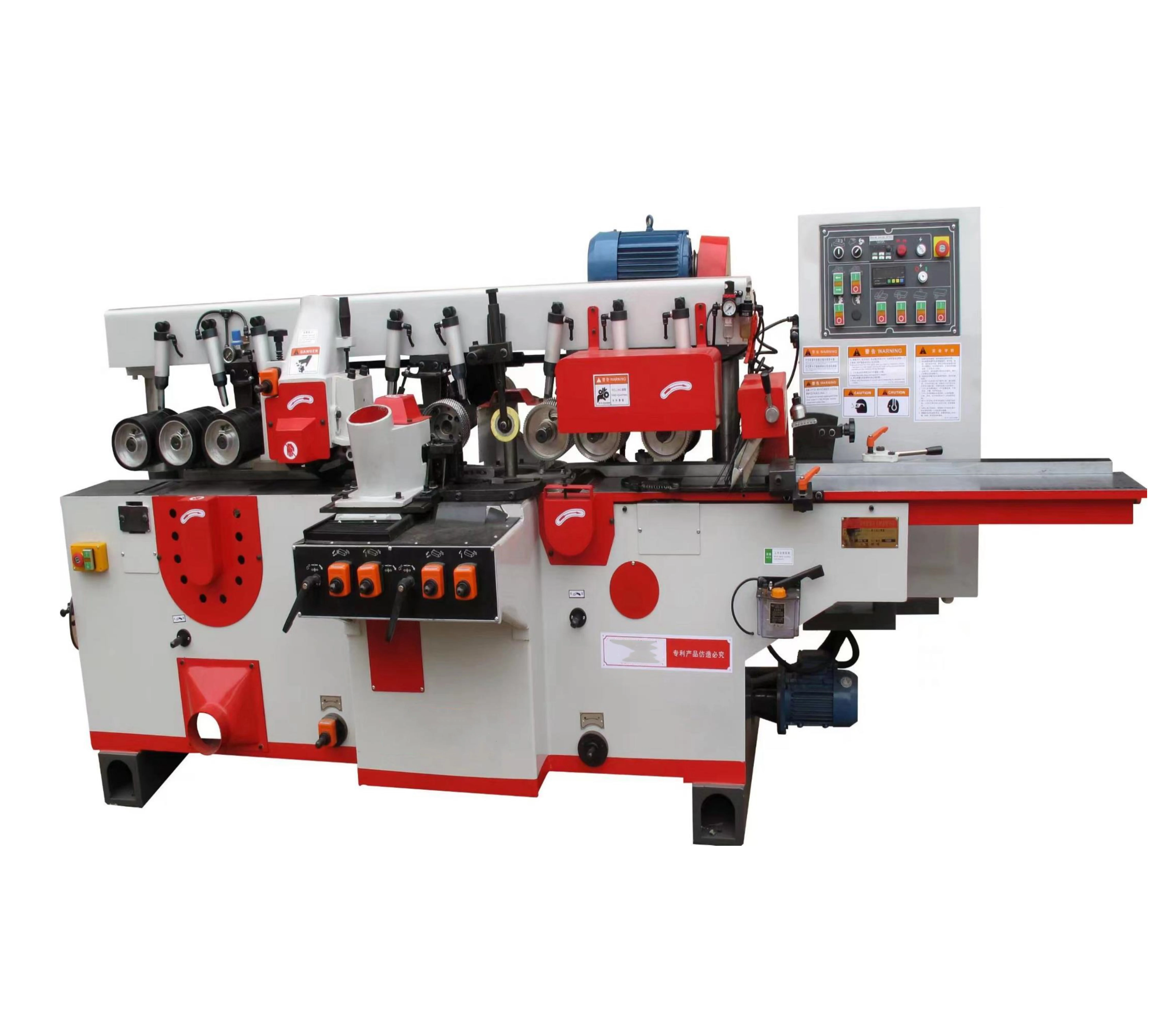 180mm 4 moulding spindle 1 saw blade woodworking four side spindle profile shaper moulder molder planer shaping moulding machine