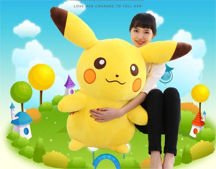 Kawaii 2022 New Doll Pocket Monsters Soft Stuffed Plush Toys Nintendo Detective Pikachu Pokemon Toy