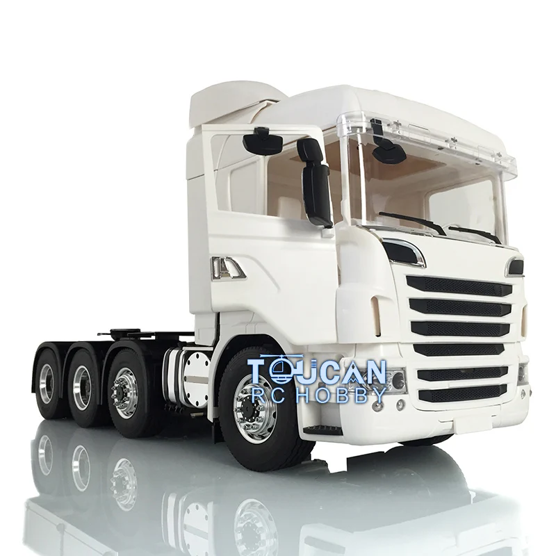 1/14 комплект Losu 8*8 автомобильный трактор радиоуправляемая модель автомобиля Металлическое шасси с комплектом кабины 2 скорости высокая скорость коробка передач сервопривод 540 двигатель