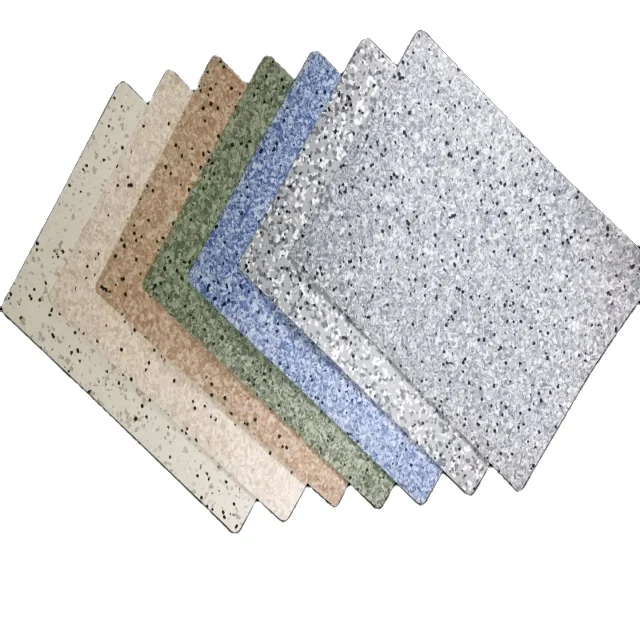 Conductive PVC Tile Anti-static PVC Flooring Homogeneous Conductive Flooring ESD Floor Mat