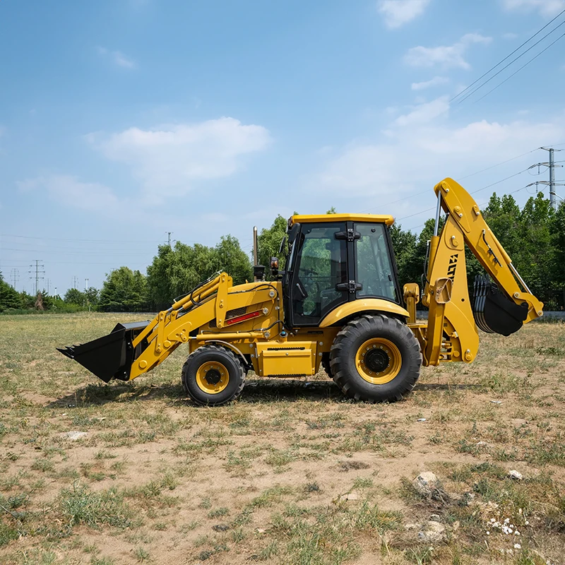 LTMG China Famous Factory 4WD Wheel Loader Backhoe Wholesale 388 Mini Backhoe Loader for Sale