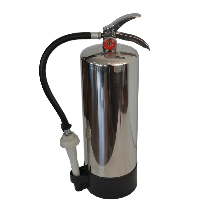 Water base fire fighting extintor 9L empty cylinder stainless steel extinguisher