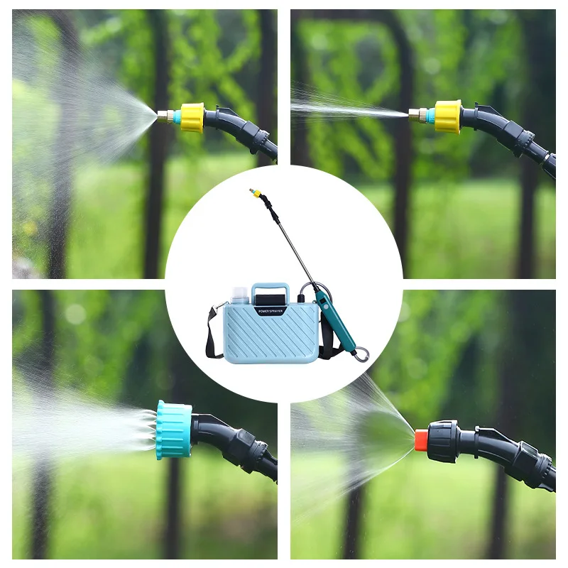 Factory Cheap Custom 5l Portable Garden Sprayer Battery Knapsack Air Pressure Agriculture Atomizing Fine Mist Sprayer